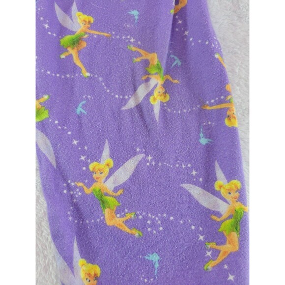 Disney Tinkerbell Purple Soft Pajama Bottoms Polyester 3T - Picture 4 of 7